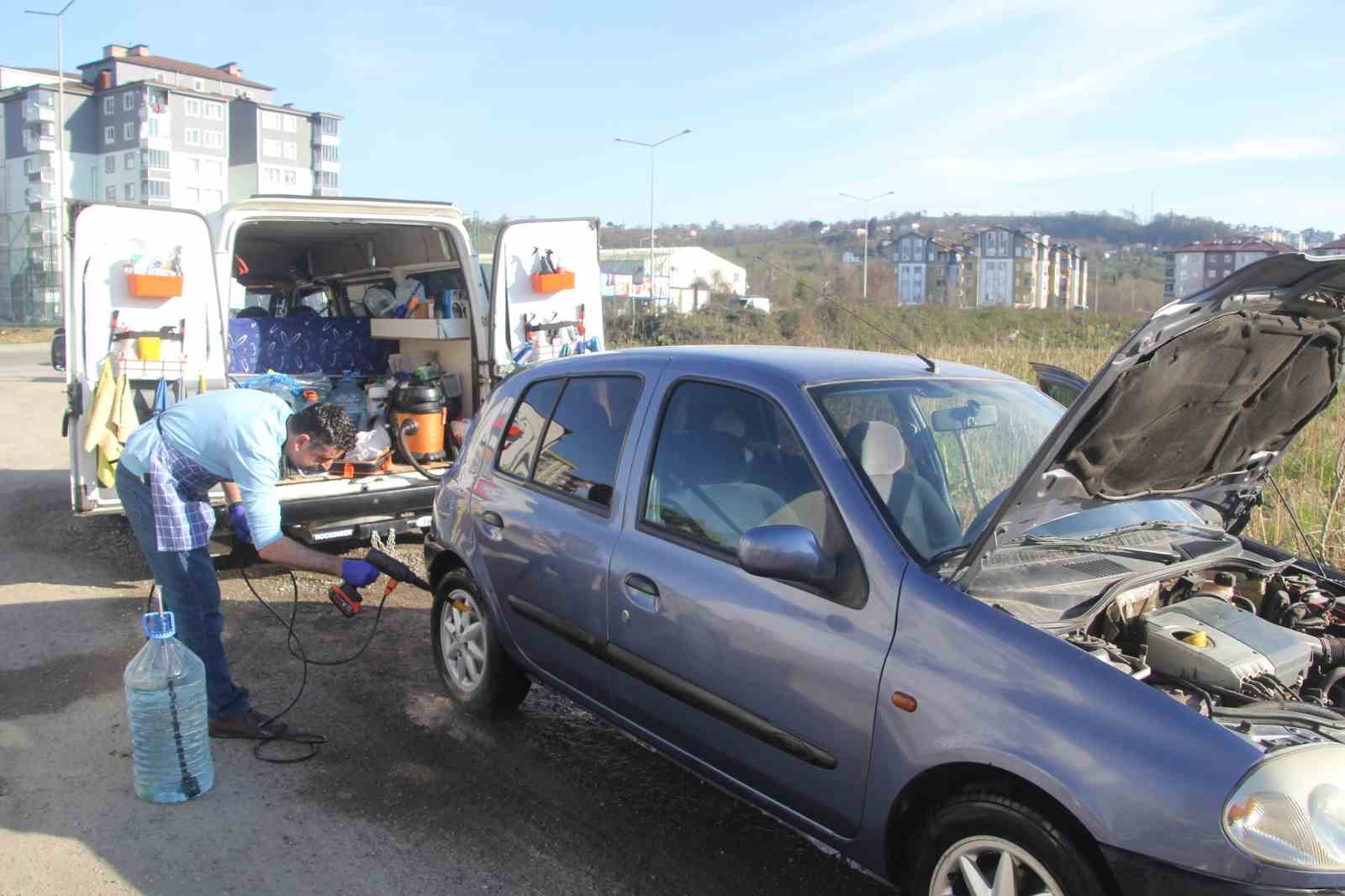 yoneticiligi birakti kuresel isinmaya karsi mobil ve susuz arac yikama baslatti 5 i6TBu8du