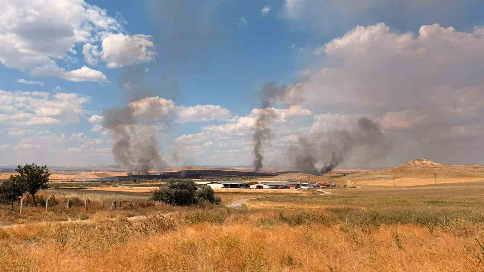 yozgatta ortu yangini tarim arazilerine sicradi 0