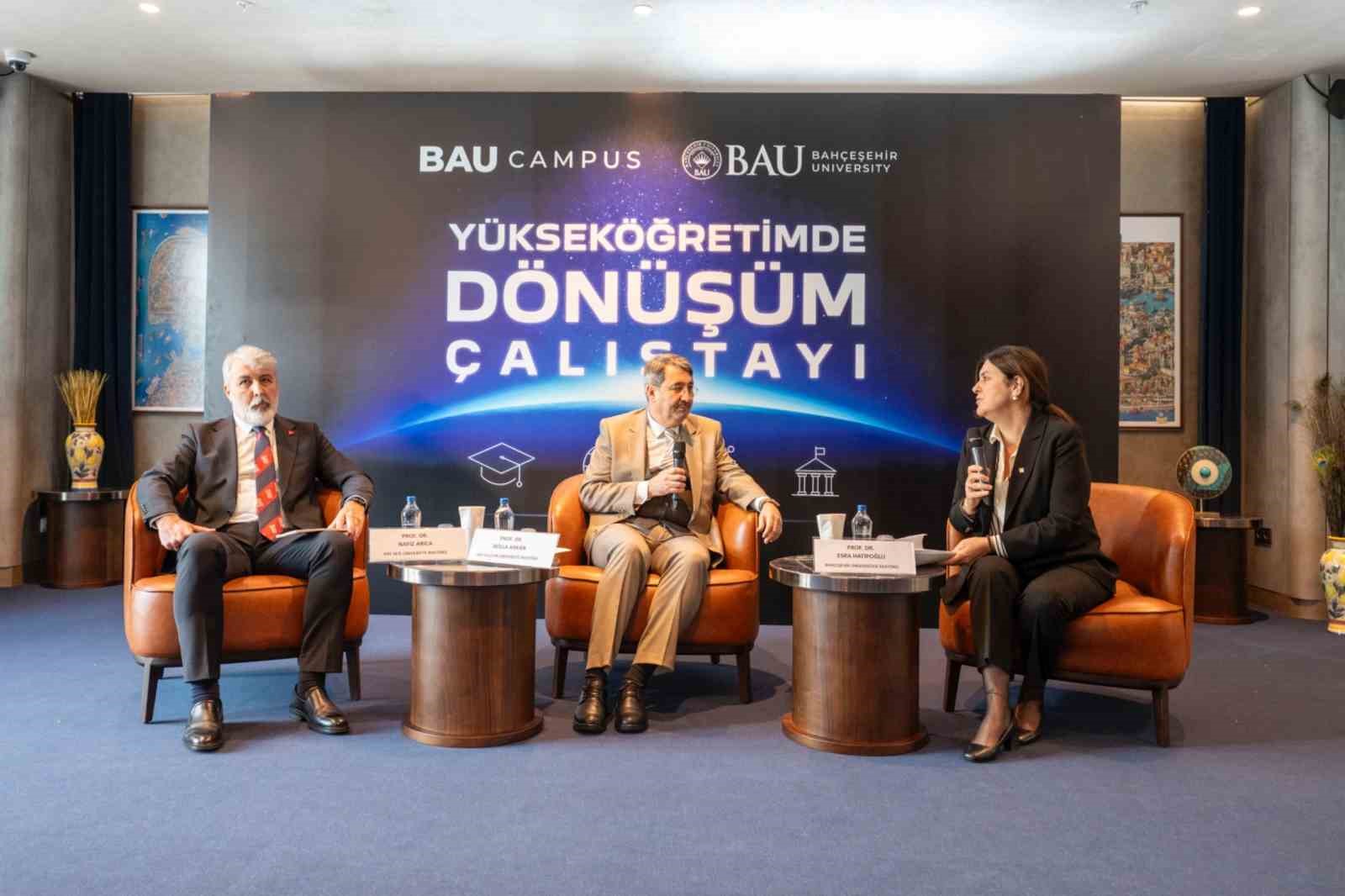 yuksekogretimde donusum bauda duzenlenen calistayda konusuldu 3 Y1JrS9Tu