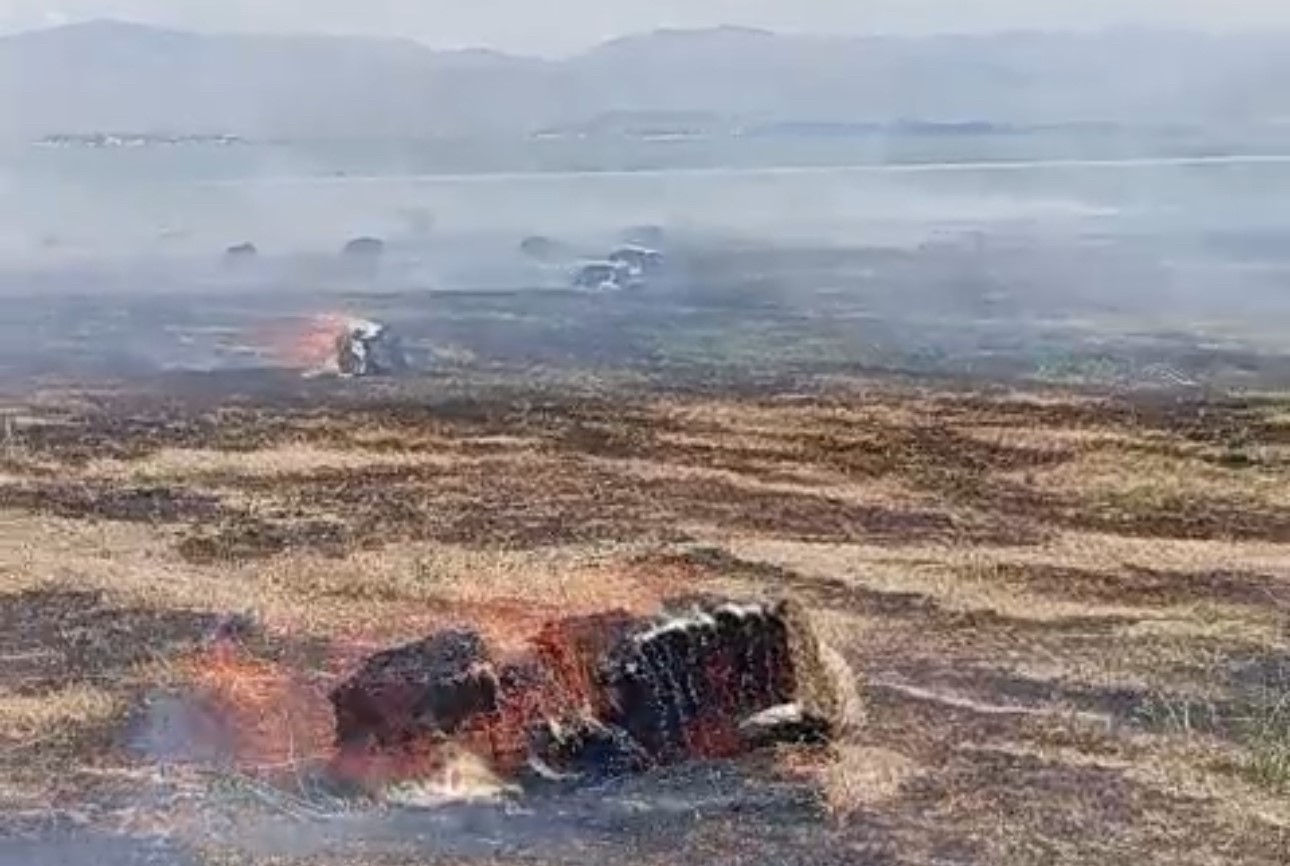 Yüksekova’da bin balya ot kül oldu 8 yuksekovada bin balya ot kul oldu 4 gwgsKaF8