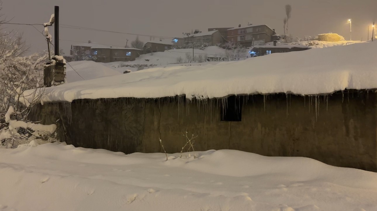 yuksekovada kar kalinligi 40 santimetreyi gecti araclar ve tek katli evler kara gomuldu 6 nuO2yI9p