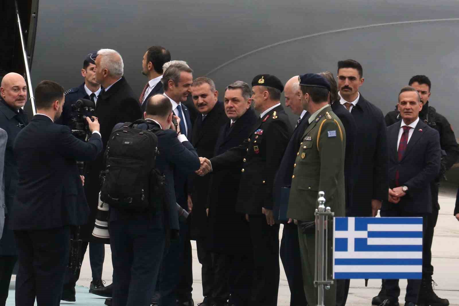 yunanistan basbakani micotakis cumhurbaskani erdogan ile gorusmek uzere ankarada 3 ZShUOJ7u
