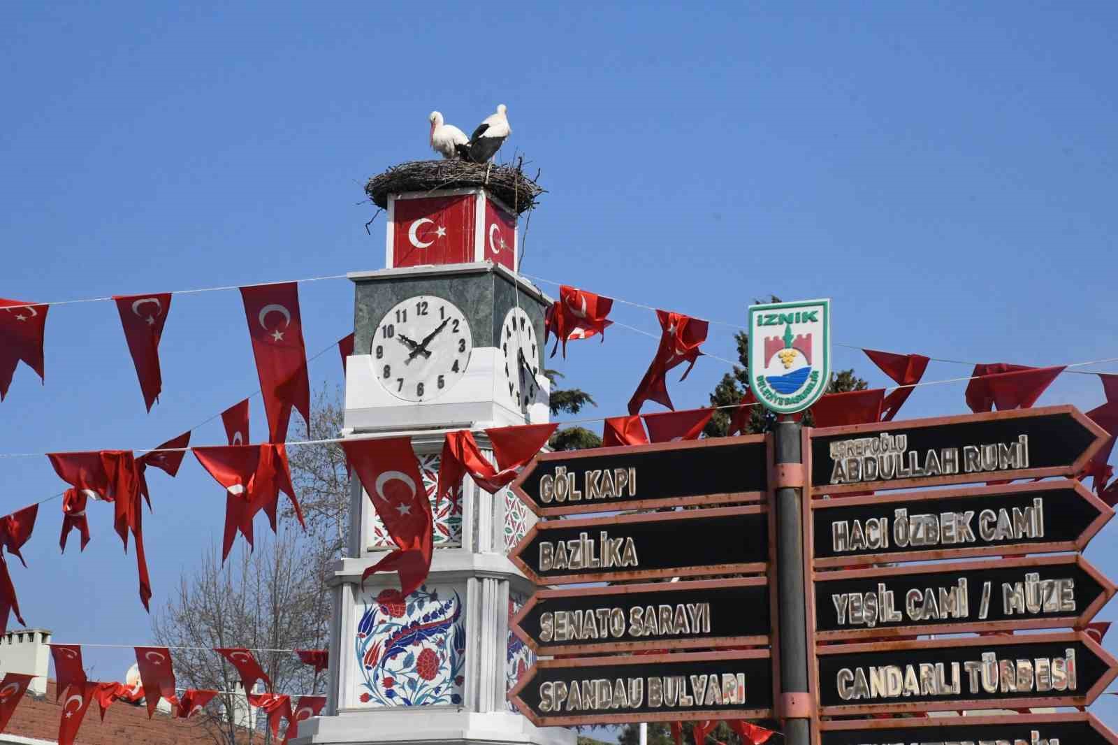 yuva yapacak alan bulamayan leylekler yeniden iznikte 2 TiqCqsuX
