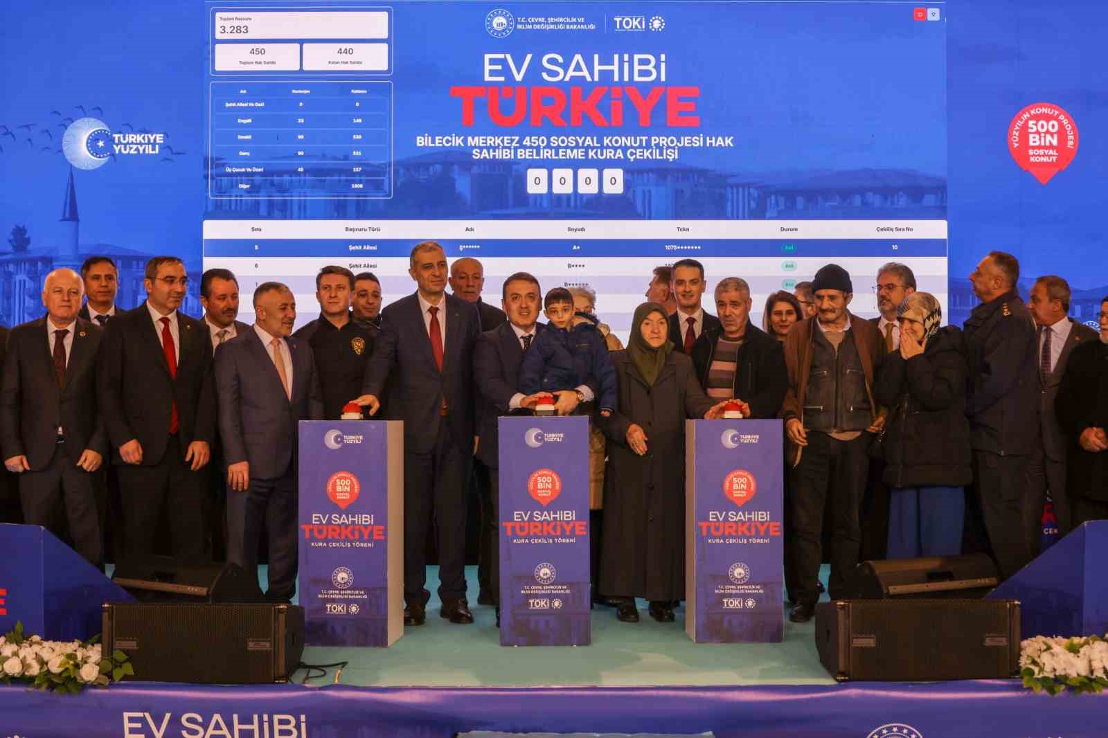 yuzyilin konut projesi kapsaminda insa edilecek bin 419 adet sosyal konutun kura cekimi gerceklestirildi lba9zYEi