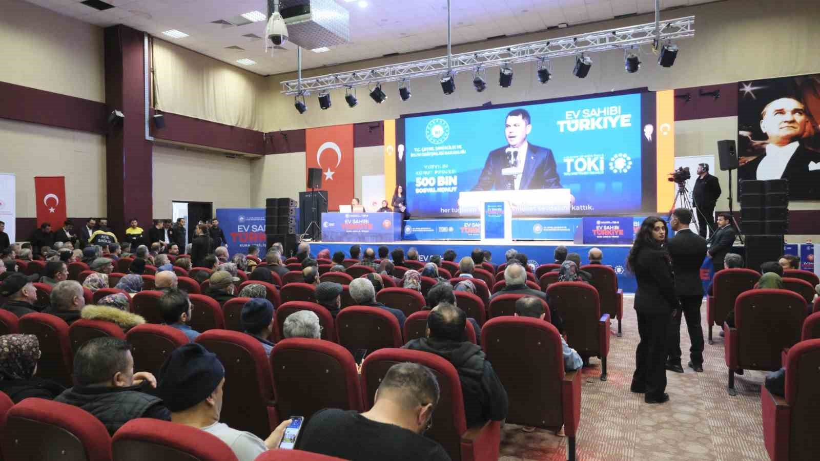 yuzyilin konut projesinde karamanda bin 550 hak sahibi kura ile belirlendi 2 tH5u2eAu