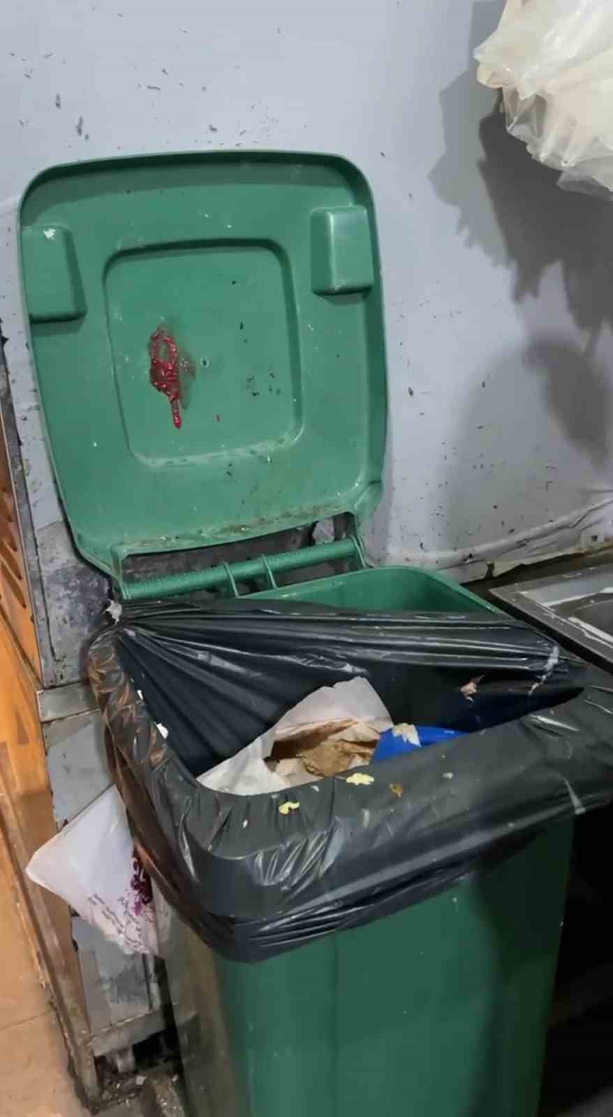 zabita denetimi esnasinda mutfak tezgahinda yikanan paspas mide bulandirdi 1