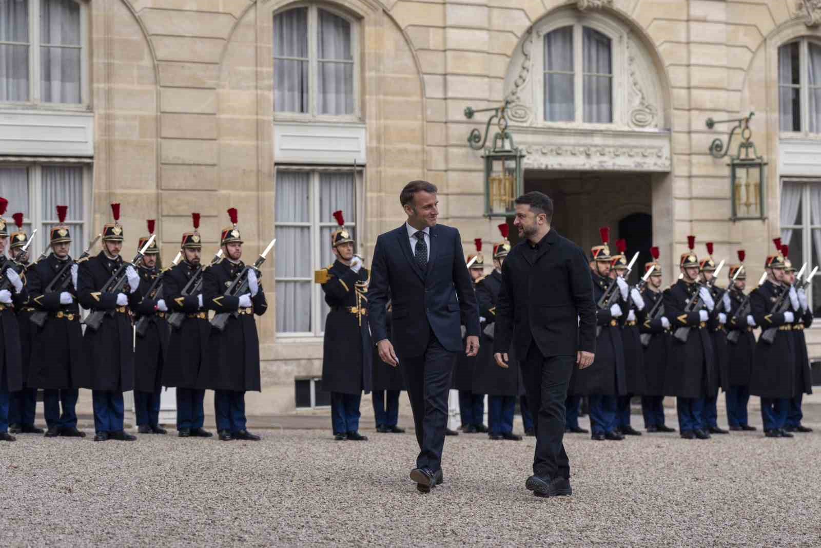 zelenskiy macron ile bir araya geldi 0 wMW4ibt4