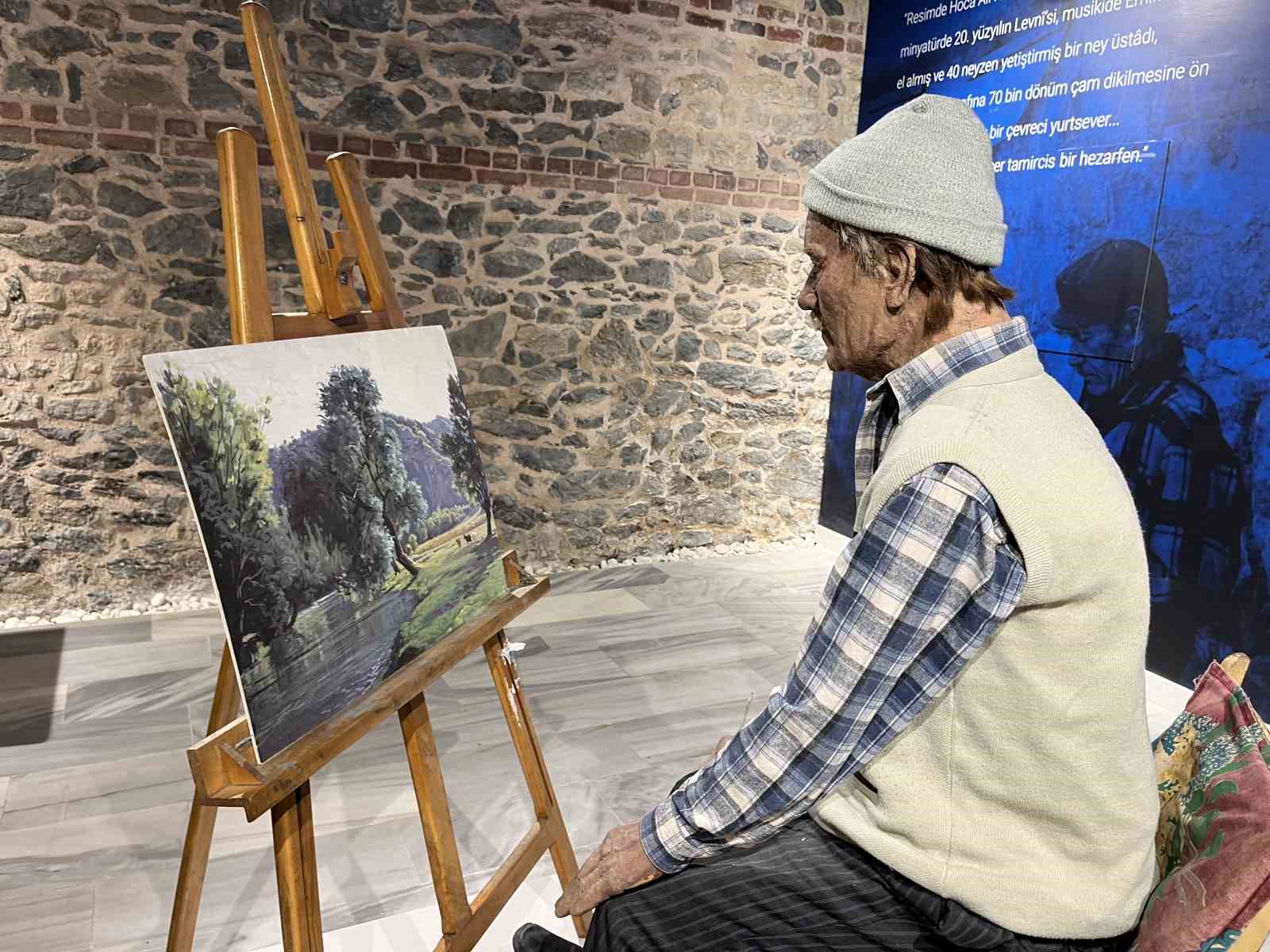 Zeytinburnu’nda "Bir Hezarfenin İzleri; Ahmet Yakupoğlu" resim sergisi açılışı yapıldı 5 zeytinburnunda bir hezarfenin izleri ahmet yakupoglu resim sergisi acilisi yapildi 1