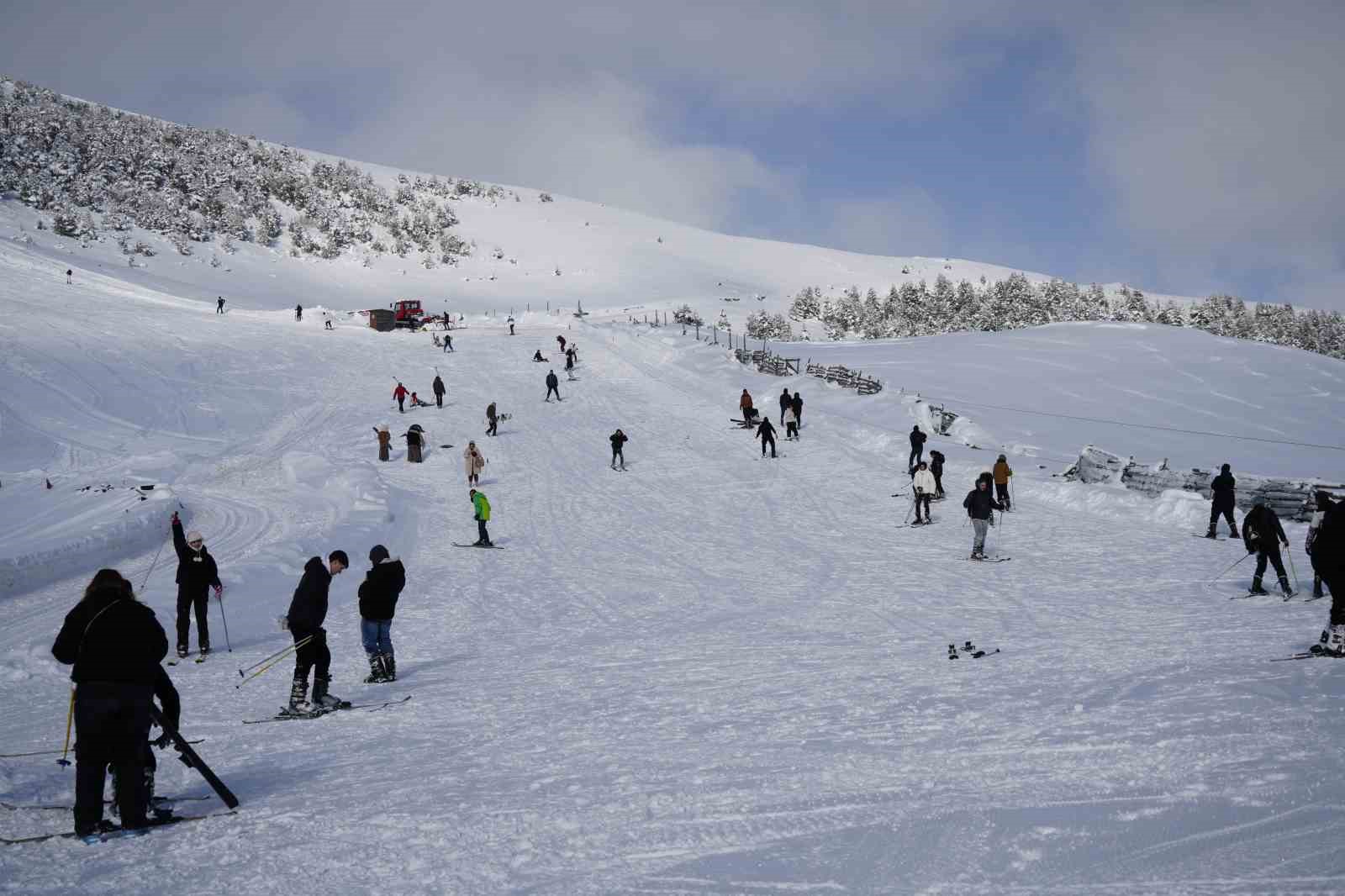 zigana kayak merkezinde somestr tatiliyle birlikte yogunluk yasandi 2 4KHppU93