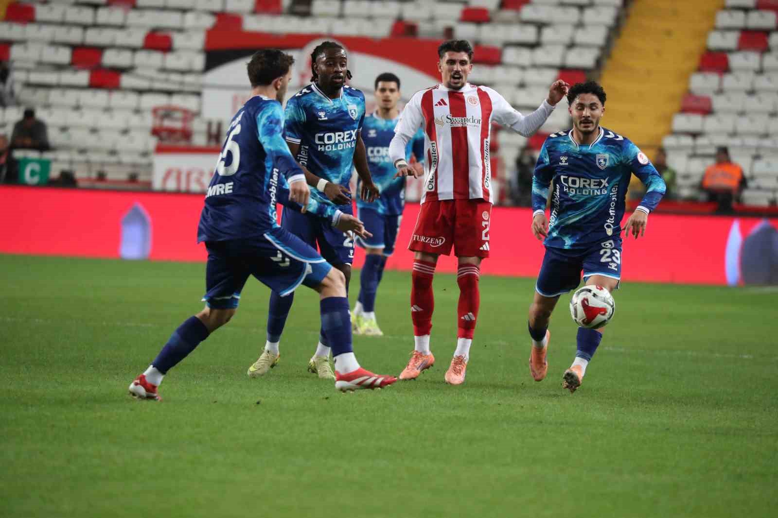 Ziraat Türkiye Kupası: Antalyaspor: 0 - Samsunspor: 0 (İlk yarı) 9 ziraat turkiye kupasi antalyaspor 0 samsunspor 0 ilk yari 5 5nnOSFkN