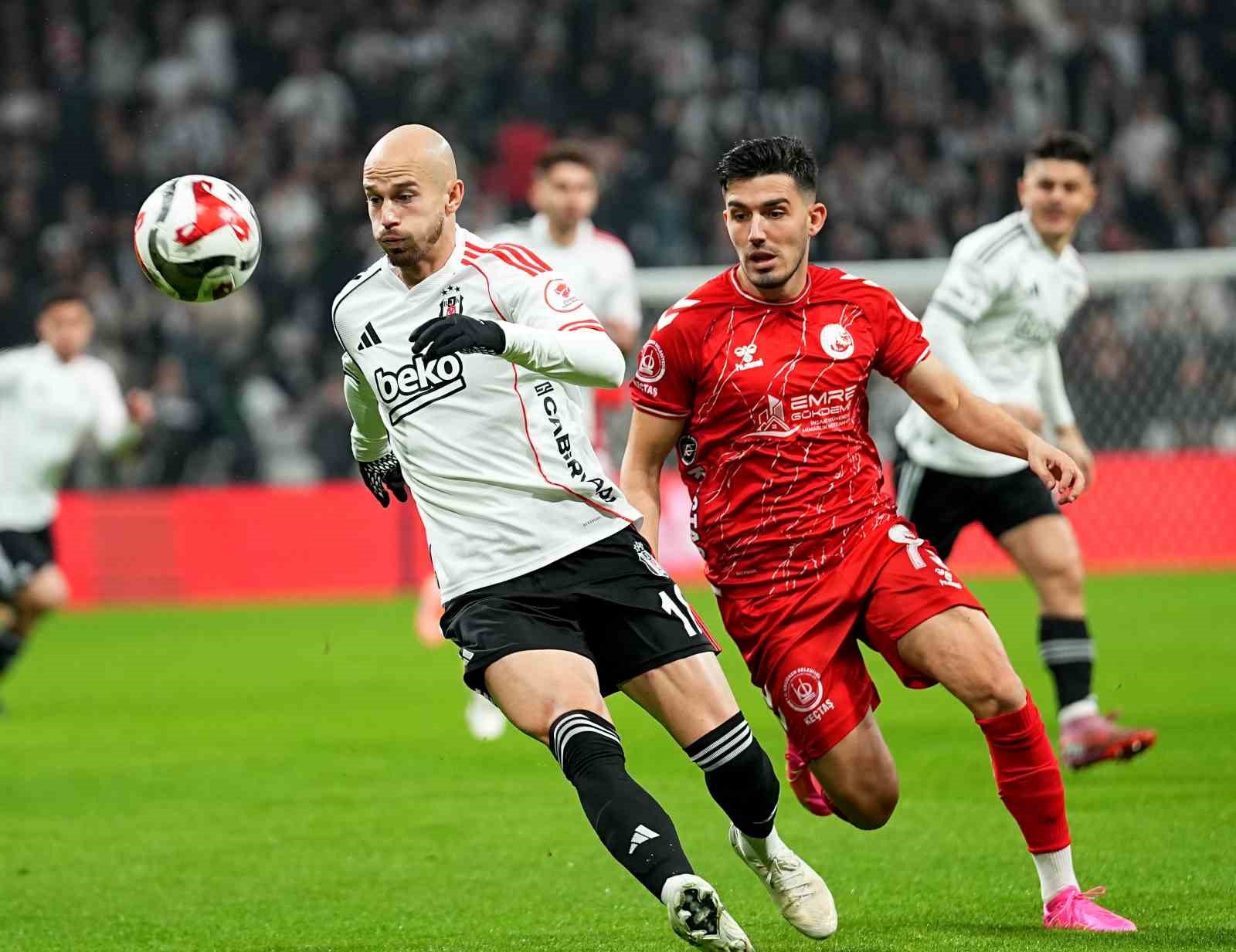 Ziraat Türkiye Kupası: Beşiktaş: 1 - Ankara Keçiörengücü: 0 (Maç devam ediyor) 11 ziraat turkiye kupasi besiktas 1 ankara keciorengucu 0 mac devam ediyor 7 VAr4WQ53