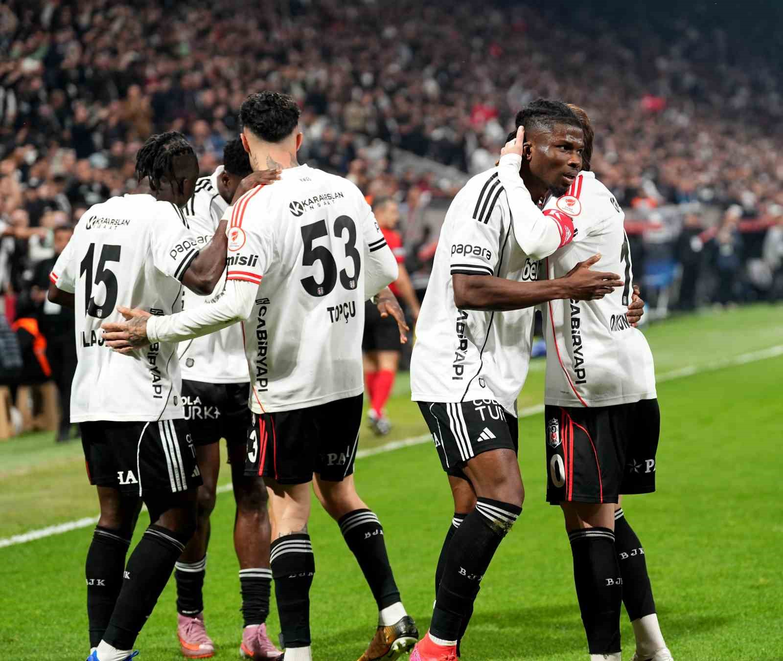 ziraat turkiye kupasi besiktas 1 corendon alanyaspor 0 ilk yari 14