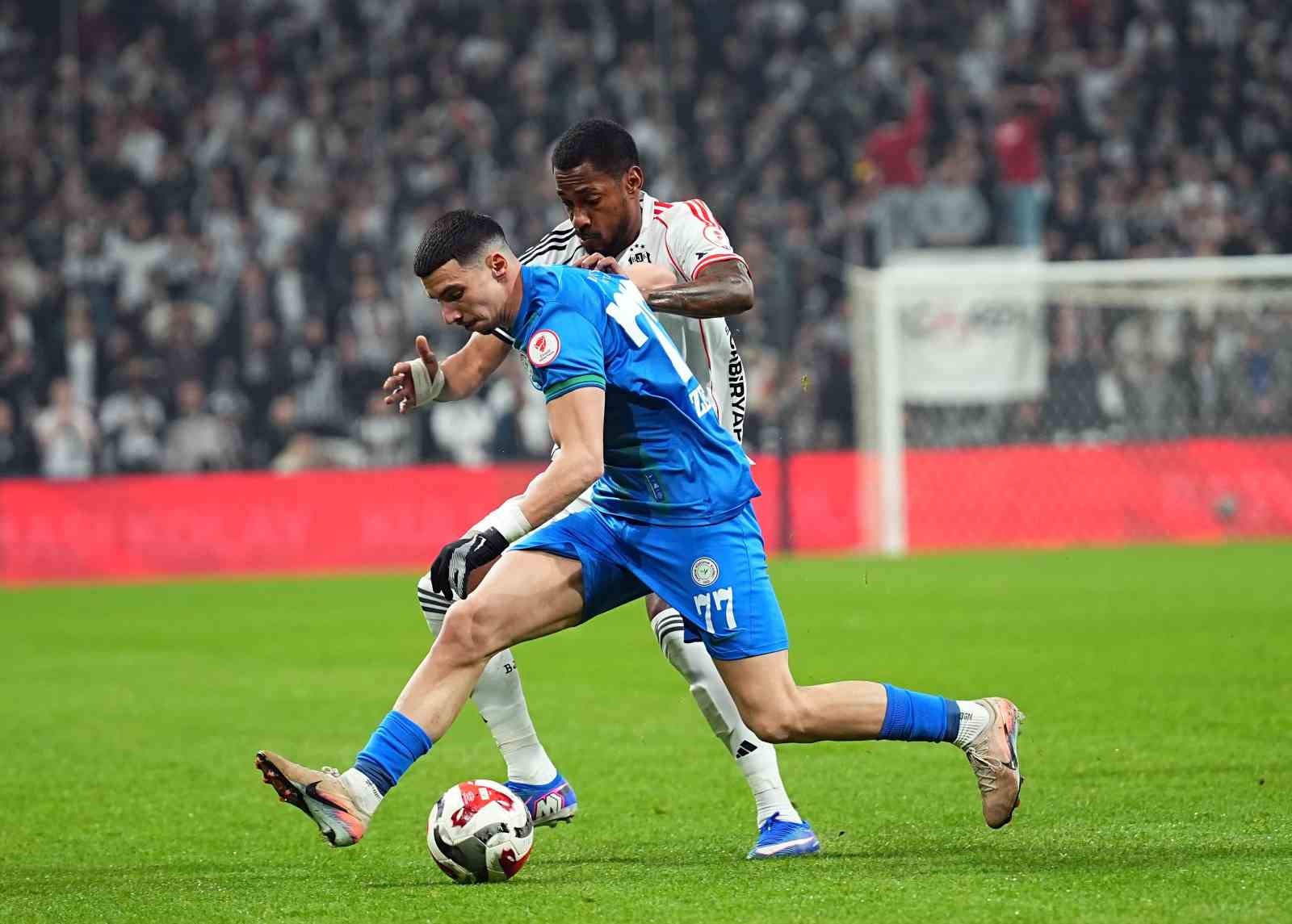ziraat turkiye kupasi besiktas 3 caykur rizespor 0 ilk yari 2