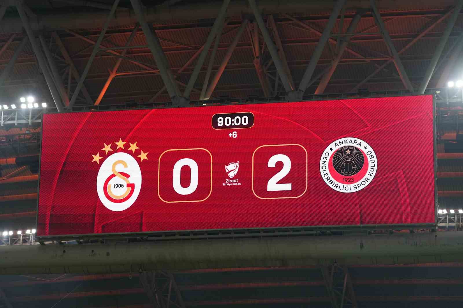 ziraat turkiye kupasi galatasaray 0 genclerbirligi 2 mac sonucu 37 AO31WTge