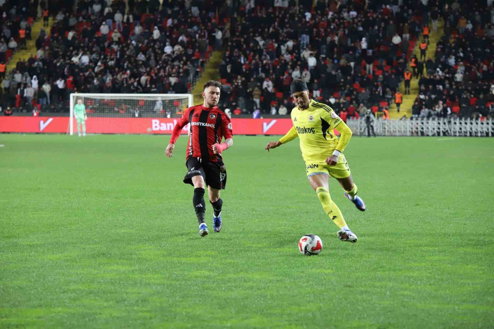 ziraat turkiye kupasi gaziantep fk 0 fenerbahce 1 ilk yari 2