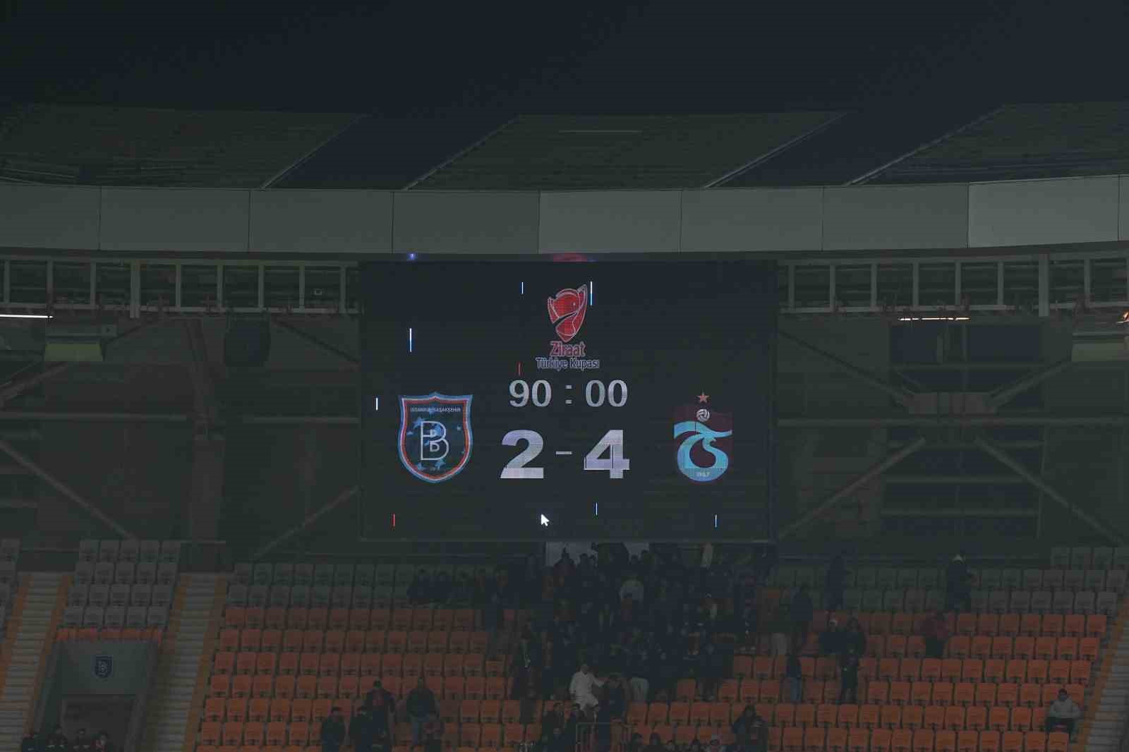 Ziraat Türkiye Kupası: RAMS Başakşehir: 2 - Trabzonspor: 4 (Maç sonucu) 16 ziraat turkiye kupasi rams basaksehir 2 trabzonspor 4 mac sonucu 12 J3lYDcyz