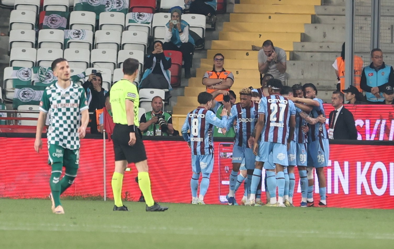 Ziraat Türkiye Kupası: Trabzonspor: 1 - Konyaspor 0 (İlk yarı) 34 ziraat turkiye kupasi trabzonspor 1 konyaspor 0 ilk yari 30