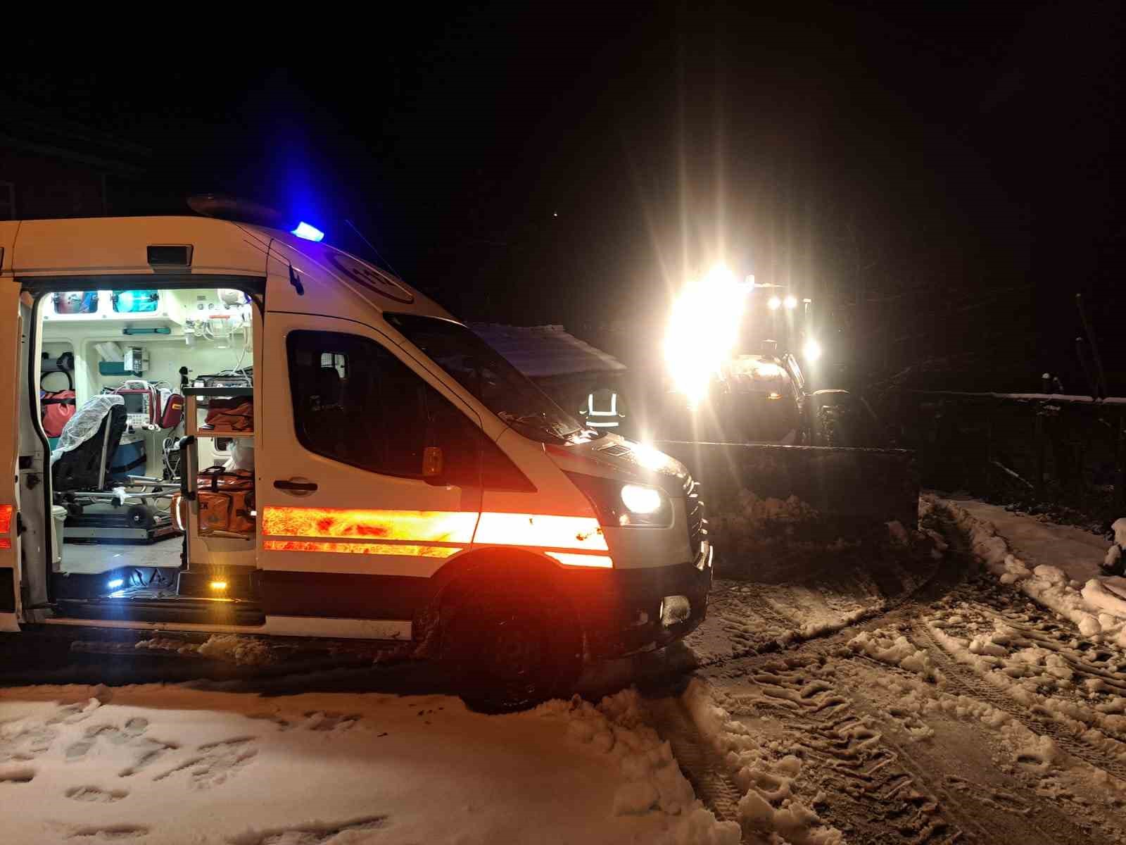 zonguldakta kar nedeniyle 81 koy yolu ulasima kapandi 0 DDnkGbvL