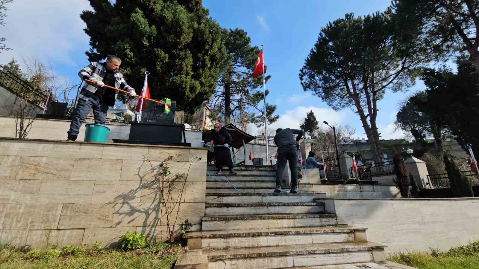 zonguldakta sehitliklerde bakim ve temizlik seferberligi 5 H68mjPfZ